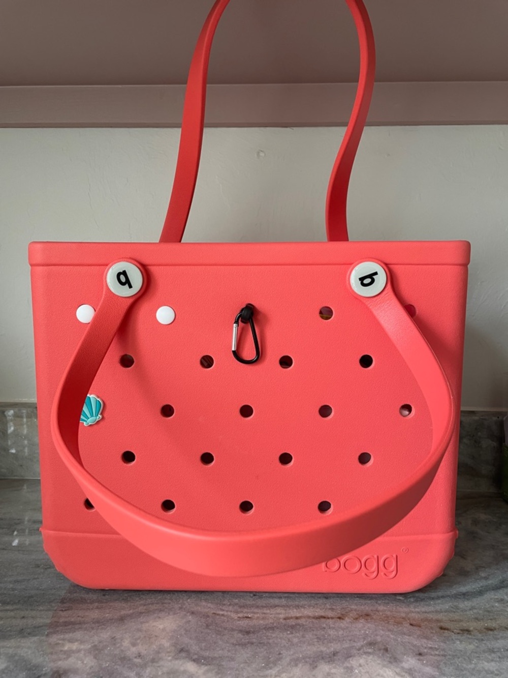 BOGG BAG Coral-Red Tote